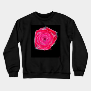 Red Rose Crewneck Sweatshirt